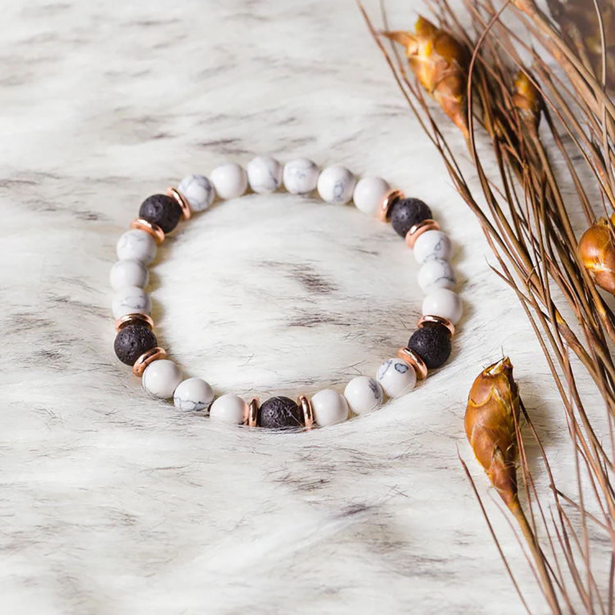 White Turquoise Dream Bracelet - Success & Luck